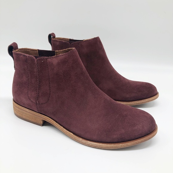 Kork-Ease Shoes - Kork-Ease Burgundy Suede Velma Bootie